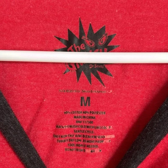 The Grinch 3/4 sleeve Christmas shirt - Picture 3 of 5